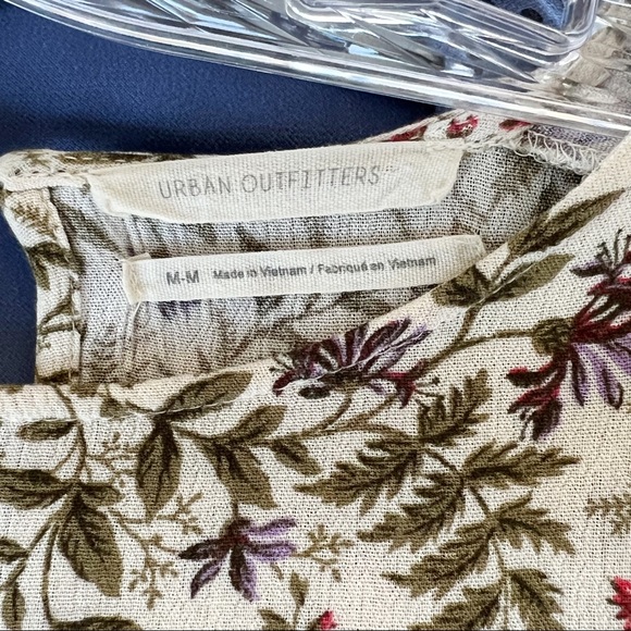 URBAN OUTFITTERS Rachele Tiered Ruffle Long Sleeve Babydoll Dress ✨ - Picture 7 of 7